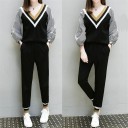 Top da donna con maniche lunghe e pantaloni B1153 2