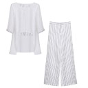 Top da donna con maniche lunghe e pantaloni B1184 3