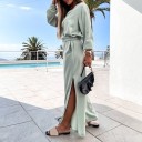 Top da donna con maniche lunghe e pantaloni B1193 1