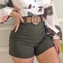 Top da donna con maniche lunghe e pantaloni corti B1040 2