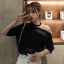 Top da donna con spalla scoperta 1