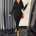 Top de damă cu mâneci lungi și pantaloni B1079 2