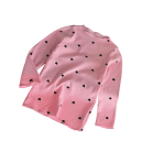 Top de toamnă pentru fetițe cu mânecă lungă, croi tip lanternă, bumbac, poliester, spandex, broderie drăguță, guler rotund, top la modă și drăguț pentru fetițe, diverse culori 3