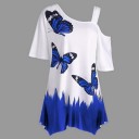 Top de verano de mujer con mariposas 4
