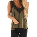 Top de verão feminino com decote rendado 5