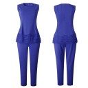 Top e calças femininas B1212 2