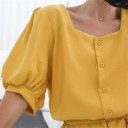 Top e calções femininos B1261 4