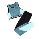 Top e legging da ragazza L1478 4