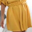 Top e pantaloni corti da donna B1261 3