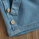 Top e pantaloni corti per ragazza L1194 4