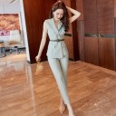 Top e pantaloni da donna B1182 1