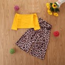 Top e pantaloni per ragazze L1261 2