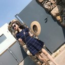 Top e saia femininos B1163 2