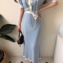 Top e saia para senhora B1002 2