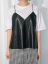 Top en cuir pour femme P2462 1