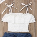 Top et jupe pour filles L1427 3
