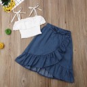 Top et jupe pour filles L1427 5