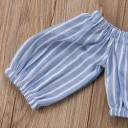 Top et pantalons pour filles L1460 2
