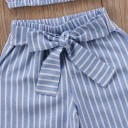 Top et pantalons pour filles L1460 3