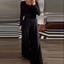Top féminin à manches longues et pantalon B1084 3