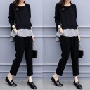 Top féminin à manches longues et pantalon B1173 2