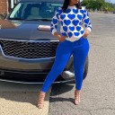 Top féminin à manches longues et pantalon 1