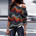 Top féminin à motifs A220 4