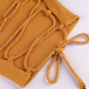 Top feminino canelado com atilhos A1391 6