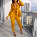 Top femme à manches longues et pantalon B998 7