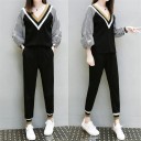 Top femme à manches longues et pantalons B1153 1