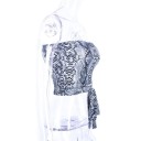 Top femme avec motif serpent 3