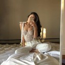 Top Femme avec Nœuds 1