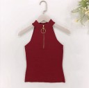 Top femme avec zip B264 9