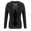 Top femme en simili cuir 2