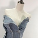 Top in denim da donna B280 4