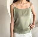 Top in satin per donna 4