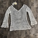 Top lavorato a maglia da donna P631 7