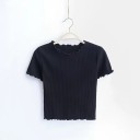 Top plisado para mujer 5