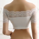 Top sans coutures pour femmes avec dentelle 3
