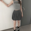 Top sans manches gris pour femmes 2