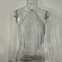 Top scintillante da donna B266 1
