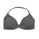 Top sportivo da donna con scollatura profonda e ampia fascia inferiore in poliammide per fitness corsa esercizio e allenamento 12