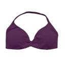 Top sportivo da donna con scollatura profonda e ampia fascia inferiore in poliammide per fitness corsa esercizio e allenamento 9