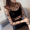 Top transparent pour femmes à manches longues 5