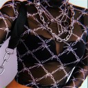 Top trasparente da donna A1251 7