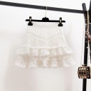 Top y falda de encaje para mujer B1165 5