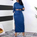 Top y falda de mujer B1066 4