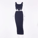 Top y falda de mujer B935 5