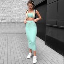 Top y falda de mujer B935 1