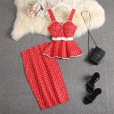 Top y falda de mujer B994 2